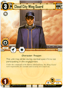 Cloud City Wing Guard