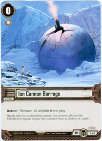 Ion Cannon Barrage