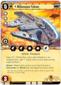 Star Wars LCG Card Game Jump to Lightspeed Force Pack Fantasy Flight FFG SWC21 