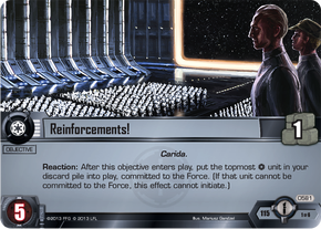 Reinforcements!