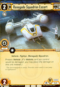 Renegade Squadron Escort