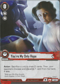 You're My Only Hope