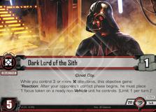 Objective Set #278 Swayed by the Dark Side Star Wars LCG 