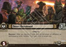 Desert Recruitment