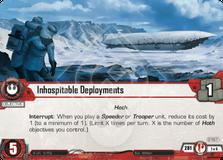 Inhospitable Deployments