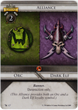 Alliance - Orc and Dark Elf