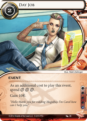 Image result for android netrunner day job